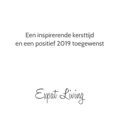 Zakelijke kerstkaart fotocollage grijs 3
