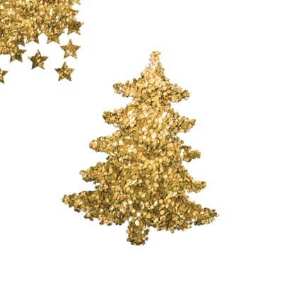 Zakelijke Kerstkaart - glitter boom 2