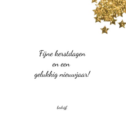 Zakelijke Kerstkaart - glitter boom 3