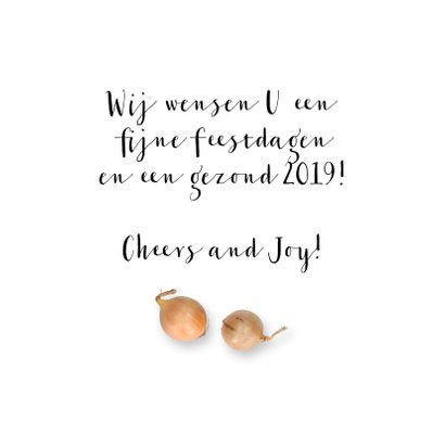 Zakelijke kerstkaart horeca en groothandel 3