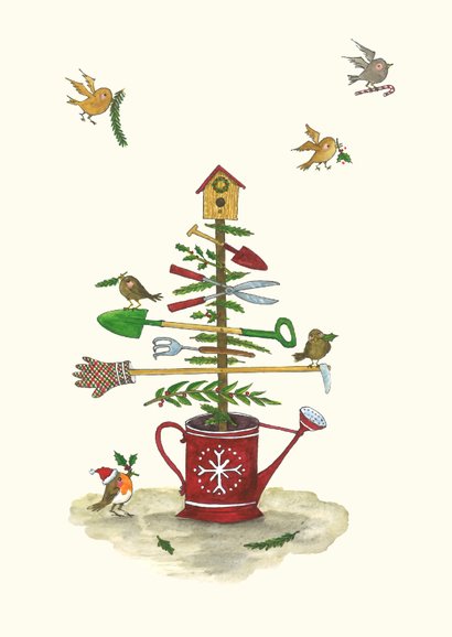 Zakelijke kerstkaart hoveniers 2