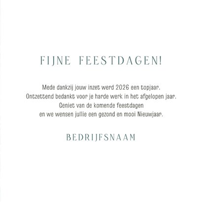 Zakelijke kerstkaart illustraties Anton Pieck met kader 3