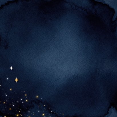 Zakelijke kerstkaart internationaal warm wishes goud 2026 2