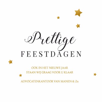 Zakelijke kerstkaart Joy 3