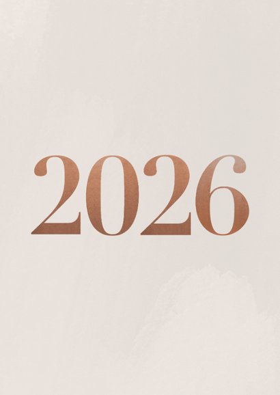 Zakelijke kerstkaart koper 2026 fotocollage en logo 2