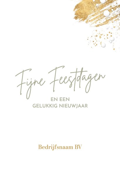 Zakelijke kerstkaart label op hout 3
