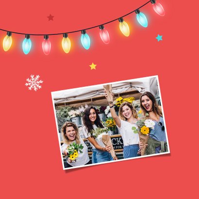 Zakelijke kerstkaart medewerkers kerstborrel corona jaar 2