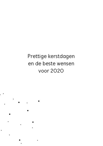 Zakelijke kerstkaart Merry Christmas and a happy New year 2