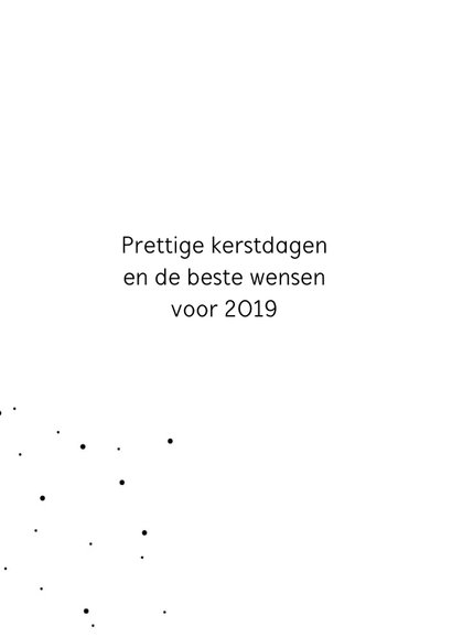 Zakelijke kerstkaart Merry Christmas and a happy New year 2