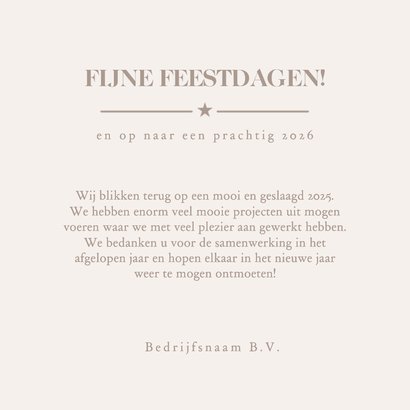 Zakelijke kerstkaart met 12 foto's als terugblijk op 2025 3