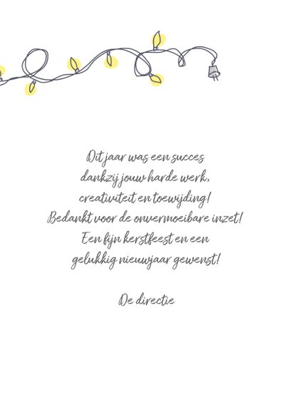 zakelijke kerstkaart met 9 rendieren 3