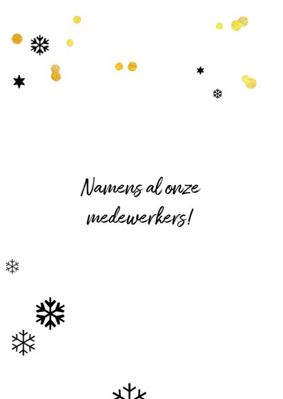 Zakelijke kerstkaart met hippe eenvoudige kerstboom 2