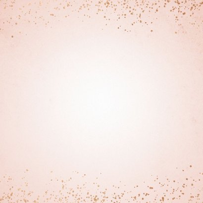 Zakelijke kerstkaart nagellak manicure pedicure met glitters Achterkant