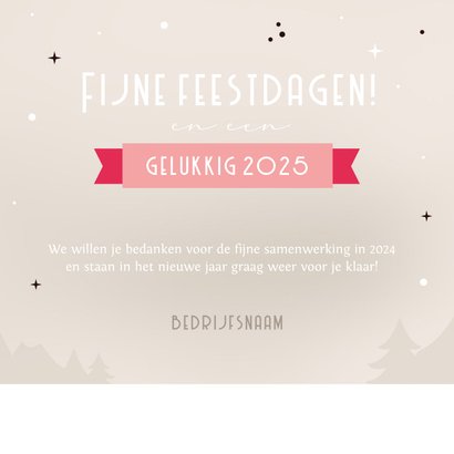 Zakelijke kerstkaart notenkraker met fotohoofdjes 4-7 pers 3