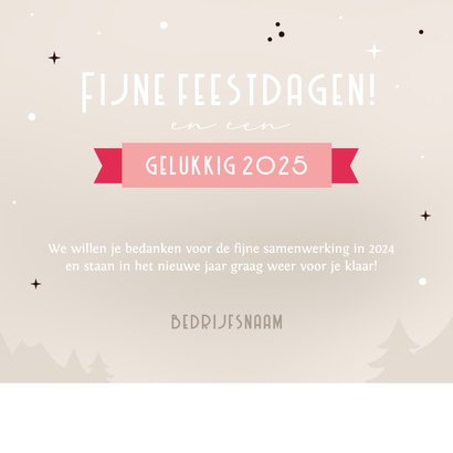 Zakelijke kerstkaart notenkraker met fotohoofdjes 4-7 pers 3