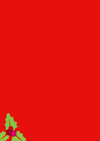 Zakelijke kerstkaart riem - SU 2