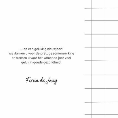 Zakelijke kerstkaart ruit -HM 3