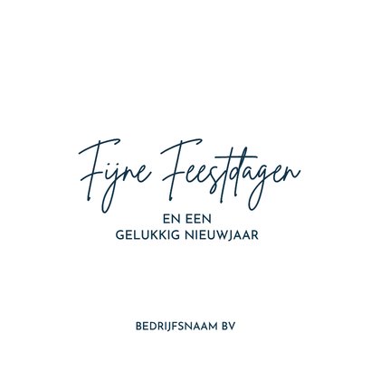 Zakelijke kerstkaart teksten en logo 3