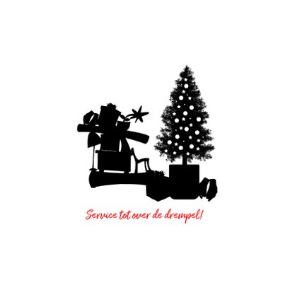 Zakelijke kerstkaart transport verhuizen en bezorgen 2
