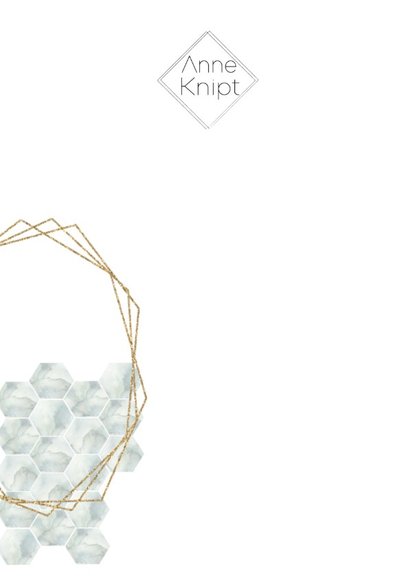 Zakelijke kerstkaart | Uniek marble kerstkaartje 2