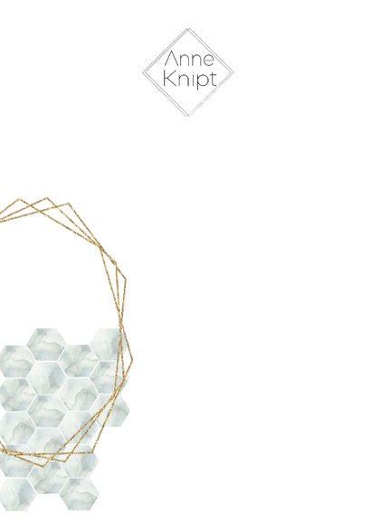 Zakelijke kerstkaart uniek marble 2