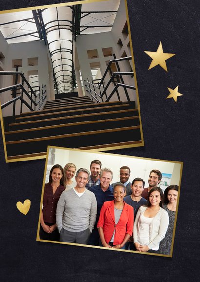 Zakelijke kerstkaart voor personeel - Samen sterk 2