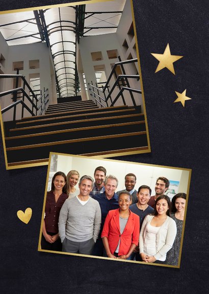 Zakelijke kerstkaart voor personeel - Samen sterk 2