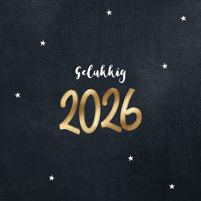 Zakelijke kerstkaart vrolijke teksten krijtbord 2