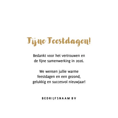 Zakelijke kerstkaart vrolijke teksten krijtbord 3