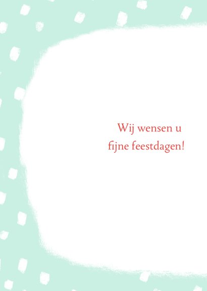 Zakelijke Kerstkrans met logo 2