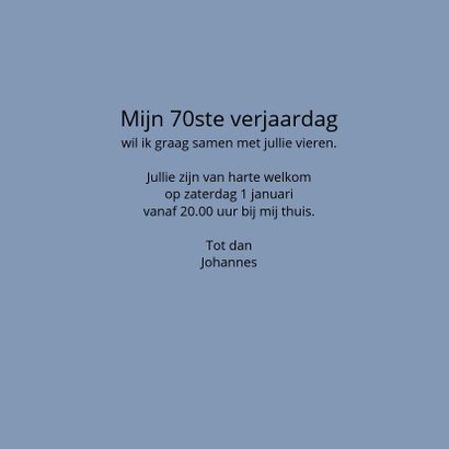 zeventig jaar 3