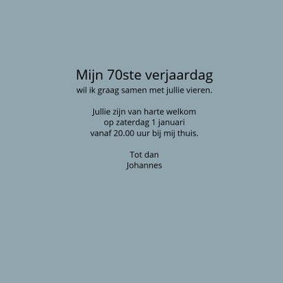 zeventig jaar 3
