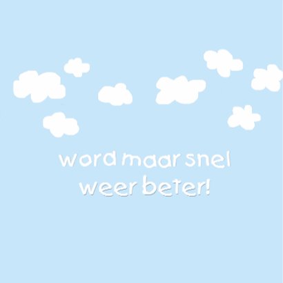 Ziek jongetje in bed 3