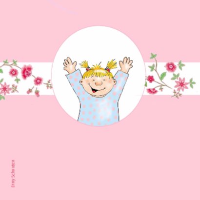 Ziek meisje in bed 2