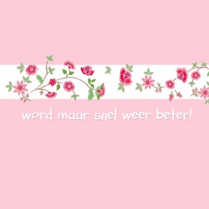 Ziek meisje in bed 3
