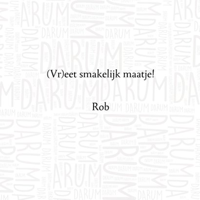 Zo jammer dat 2de kerstdag direct na 1e kerstdag komt... 3
