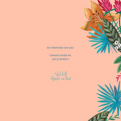 Zomaar een zebra met bloemen 3