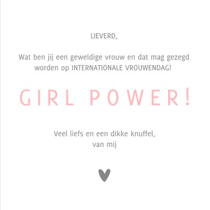 Zomaar kaart girl power 3