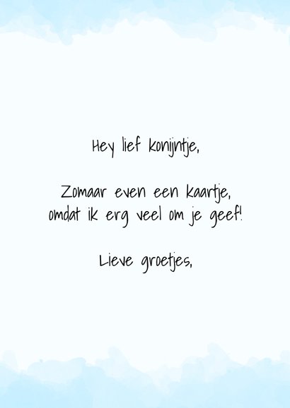 Zomaar kaart konijntje - I carrot about you! 3