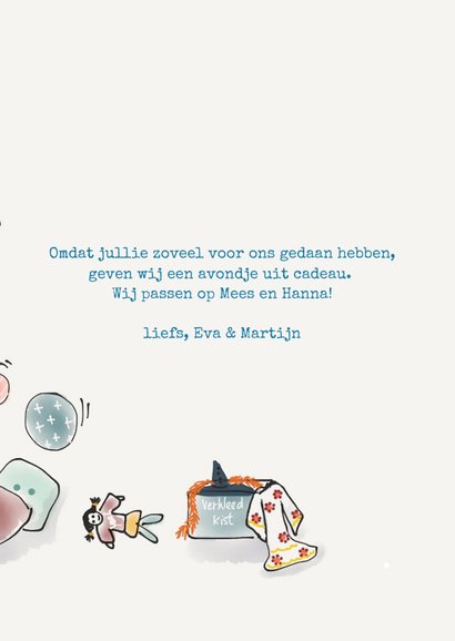 Zomaar kaart Oppassen 3
