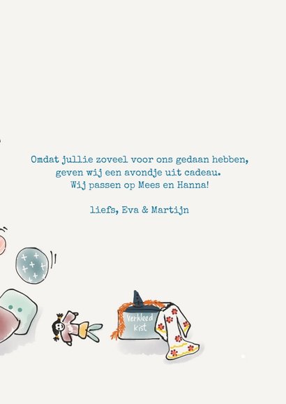 Zomaar kaart Oppassen 3