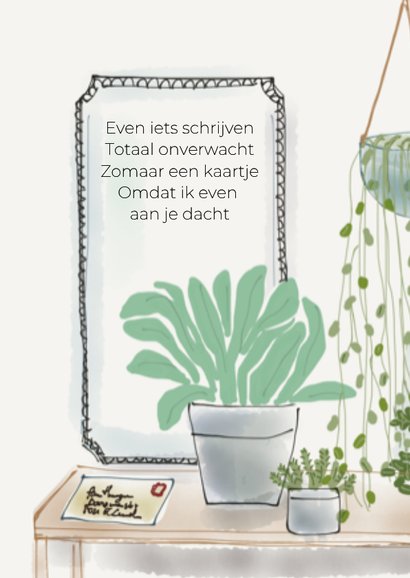 Zomaar kaartje Planten 2