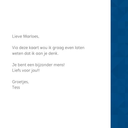 Zomaar Liefs Voor Jou Wenskaarten Kaartje Go