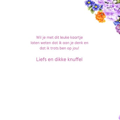 Zomaar vogelhuisje bloemen 3