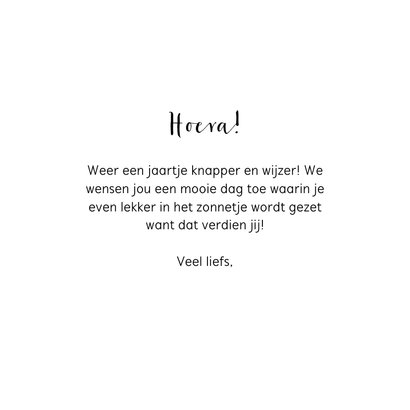 Zonnige trendy verjaardagskaart handlettering Happy Birthday 3
