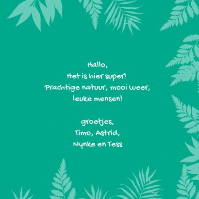 Zonnige vakantiegroeten voor een strandvakantie 3