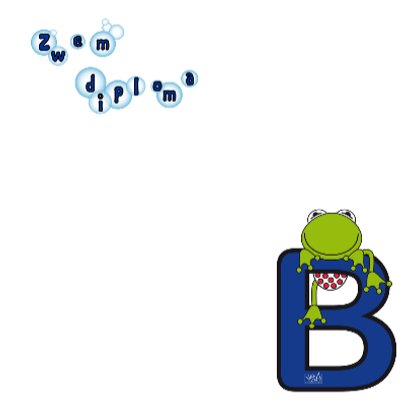 Zwemdiploma B jongens 3