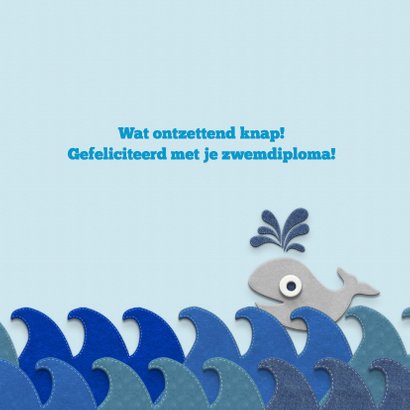 Zwemdiploma walvis C 3