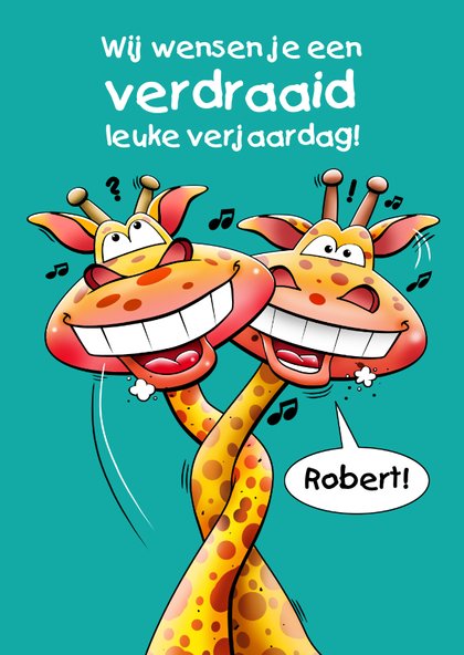 Grappige verjaardagskaarten voor een felicitatie met humor