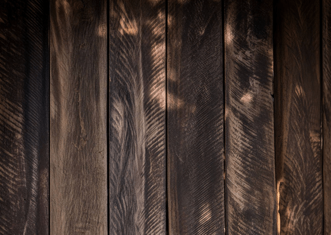 Jubileumkaart fotocollage houtlook goud feestje Achterkant